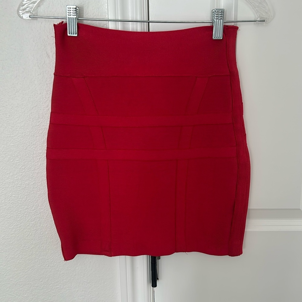 Herve Leger zipper skirt - Picture 1 of 3